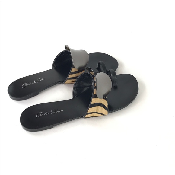 charles and keith flat sandals